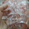 Leaf-Shaped Sparkling Napkin Rings - Tableware Decor