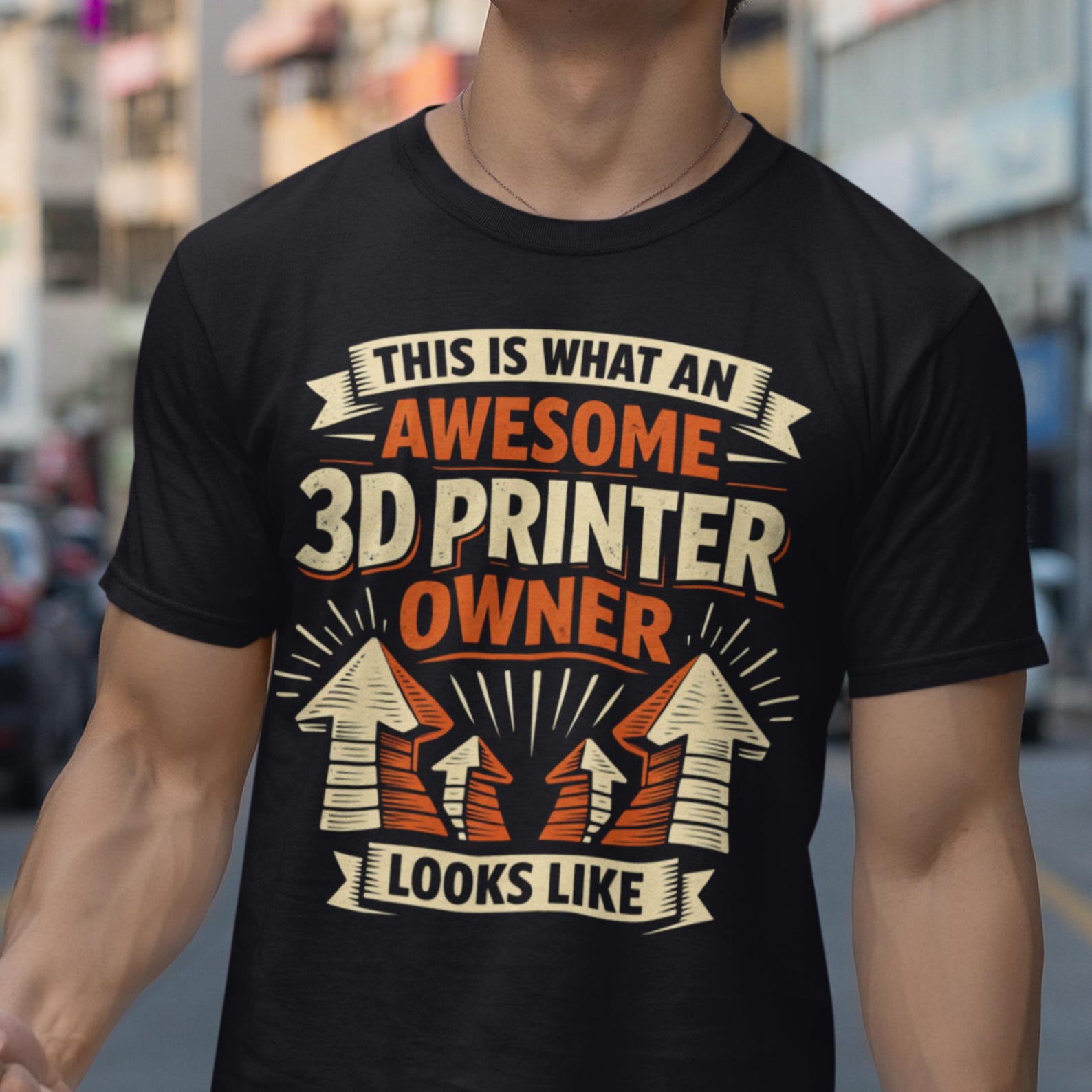 3D Printer Owner T-Shirt, Vintage Maker Apparel L