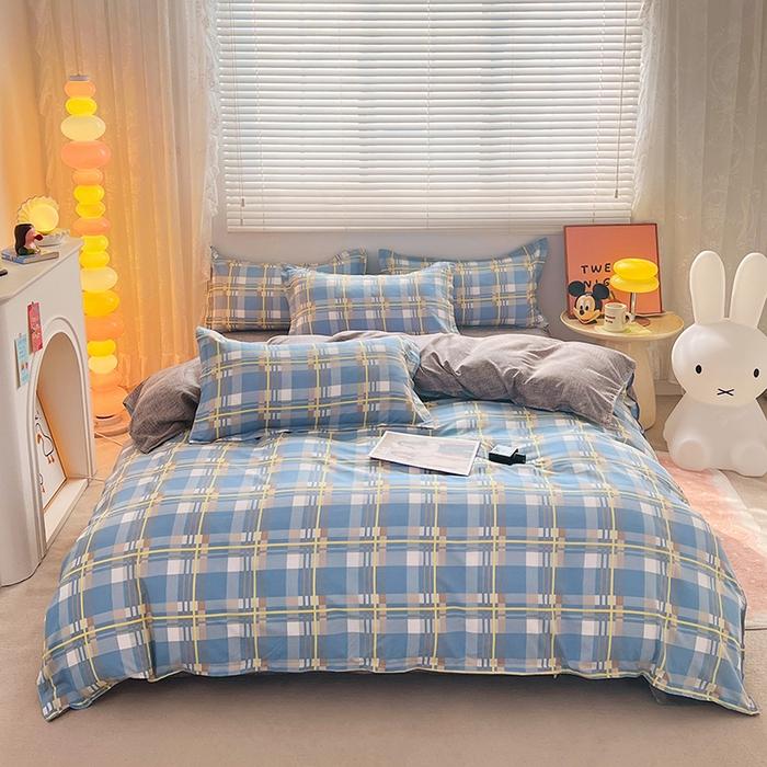 Palm Leaf Comforter Cover Black and White Bedding Set for Kids Teens Adult Women, Leaves Duvet Covers Reversible Quilt Cover Set