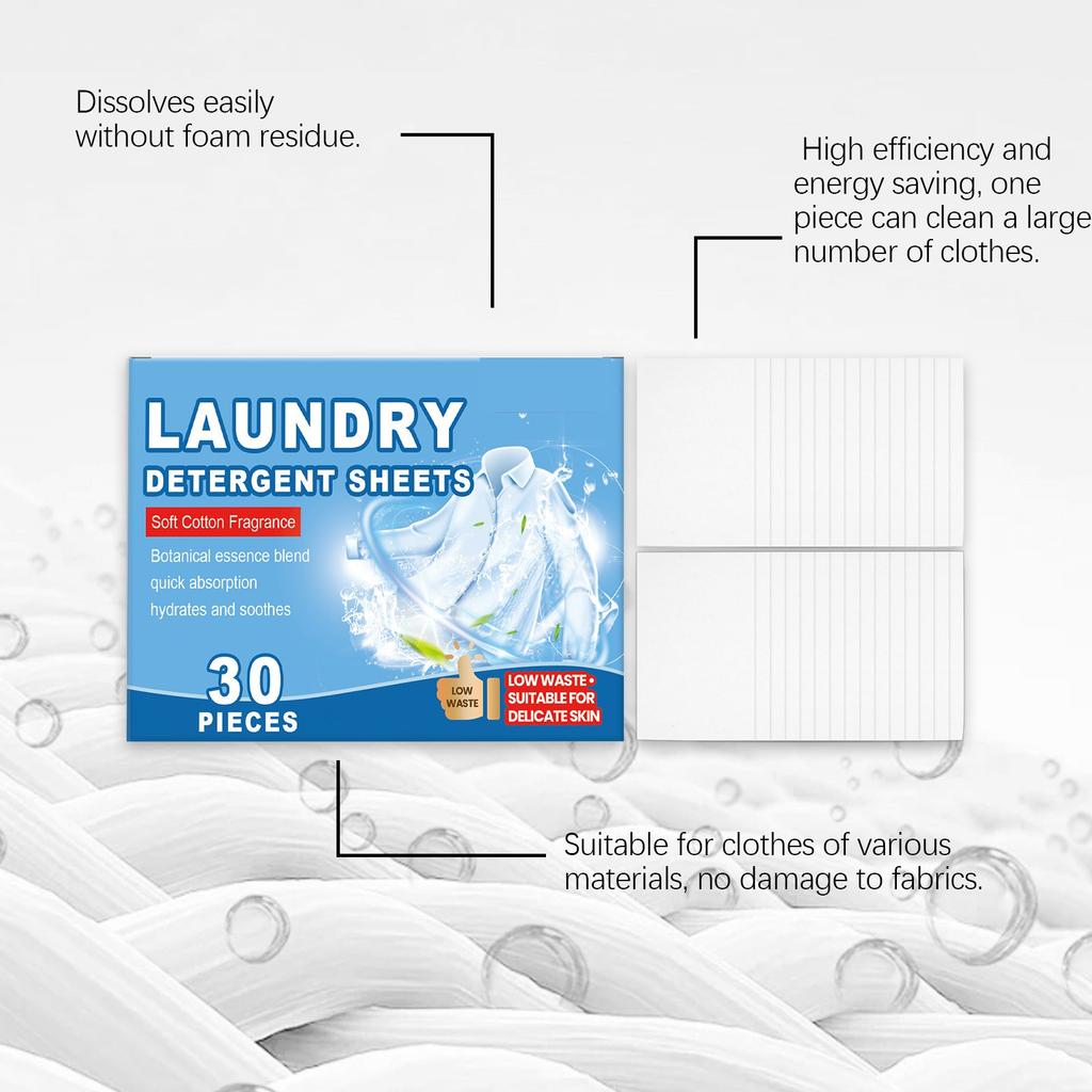Laundry Detergent Sheets;Stain-Removing Laundry Tablets; Laundry Tablets