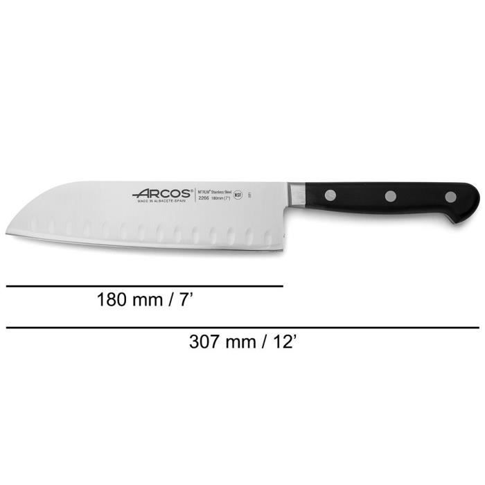 Opera ARCOS - Couteau Santoku (180 mm)