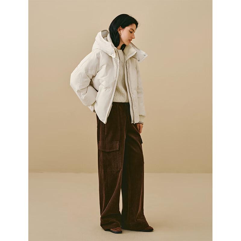 Inman Women's Fair Isle Jacquard Hooded Down Jacket