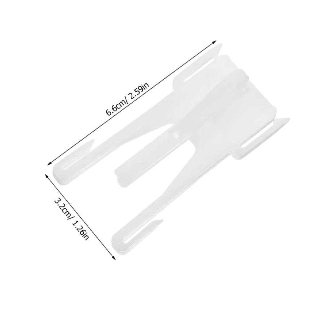 20PCS Curtain Strap Adjustable Curtain Hook Durable Stable Butterfly Hook Lightweight Easy Install Curtain Accessory Home Window