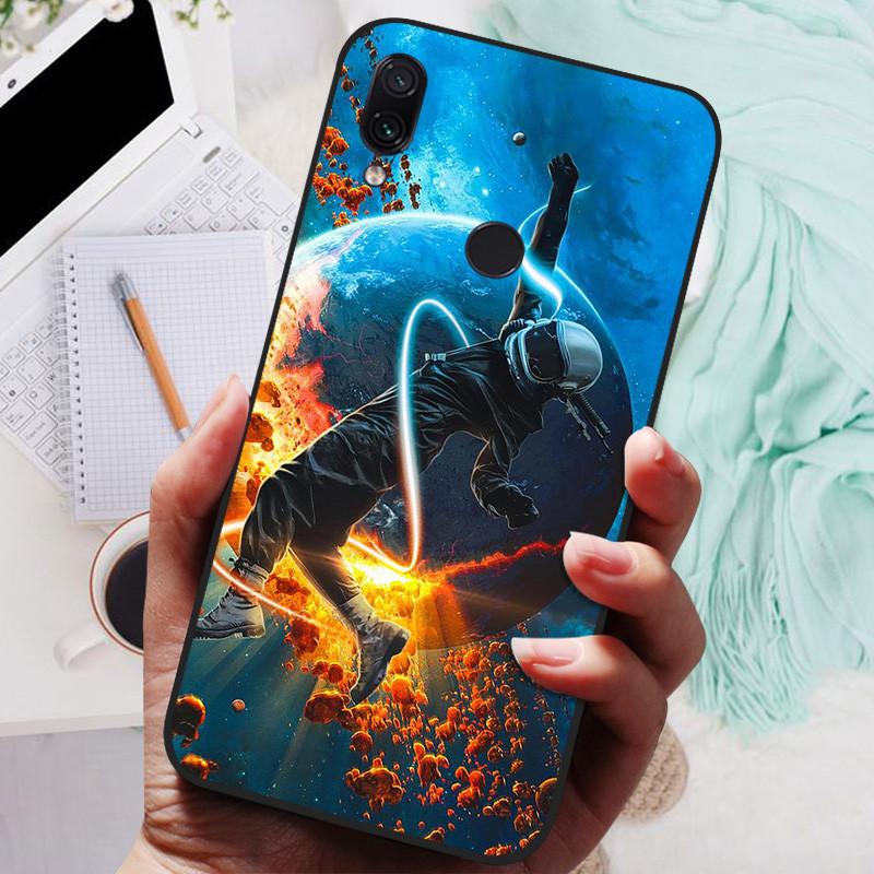 For Xiaomi Redmi Note 7 Pro Case Shockproof Silicone TPU Back Cover For Redmi Note7 7Pro Note7Pro Couqe Funda Protective Capa