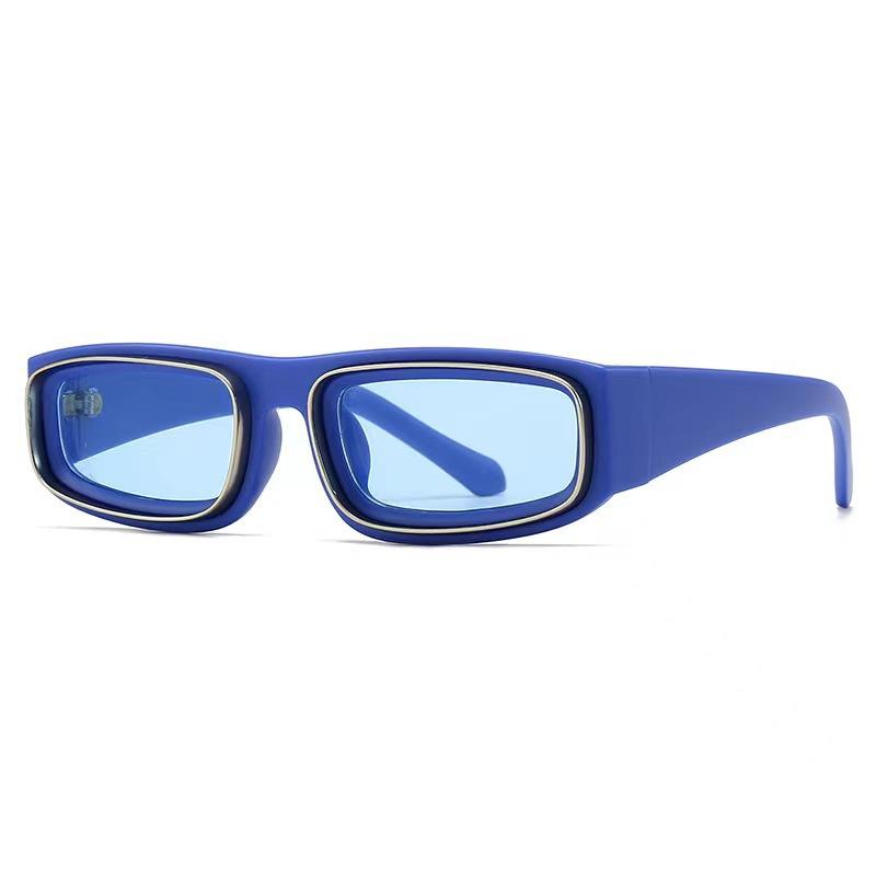 New fashion sunglasses women's European and American small frame concave and convex surface personalized retro trend sunglasses men