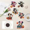 6pcs/Set Magic Pumpkin Series Diamond Painting Magnets for Refrigerator Diamond Art Fridge Magnets for Adults Diamond Art Refrigerator Magnets Kits