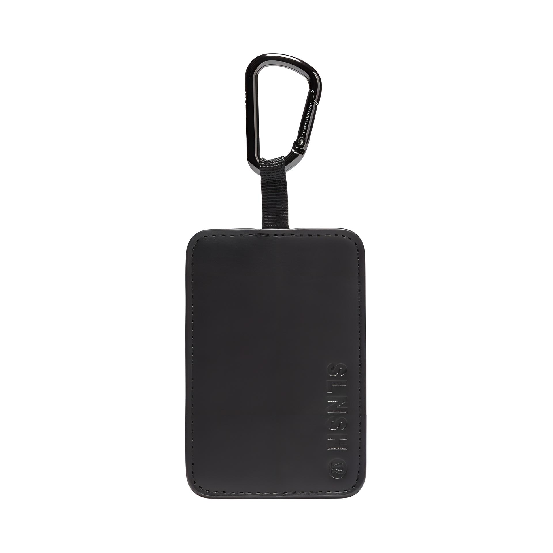 Lululemon X Slnsh Collaboration Cactus Fashion Minimalist Versatile Faux Leather Card Holder Unisex Accessories Black LU9CFAS-0001 Black