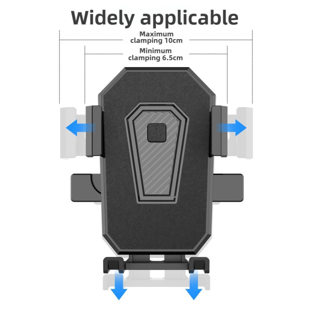 360° Rotatable Motorcycle Bike Phone Holder Adjustable Handle Bar Holder Scooter Phone Clip