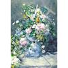EPOCH Super Small Piece Jigsaw Puzzle Spring Bouquet Artwork 26x38cm with Glue and Tool