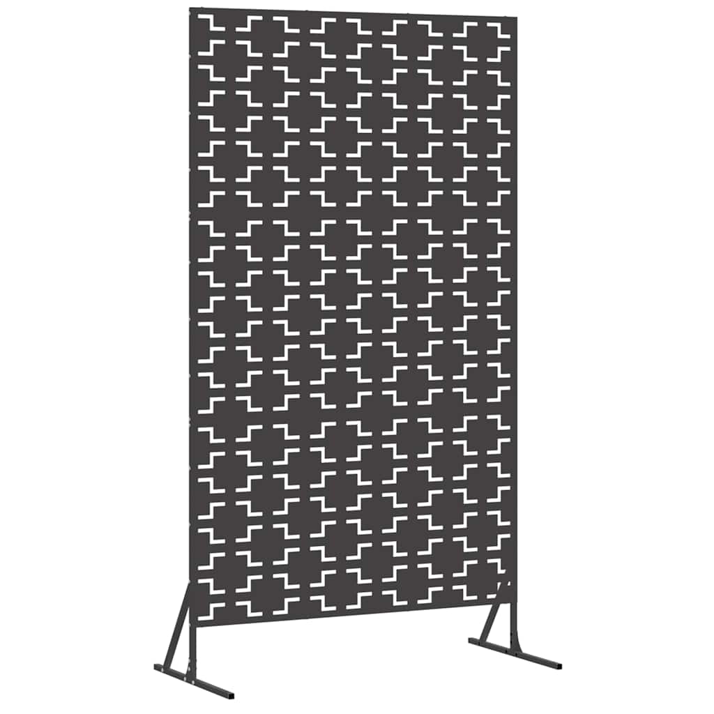 vidaXL Privacy Screen 100 X 50 X 180 Cm Steel Black