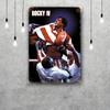 sylvester stallone Decor Poster Vintage Tin Sign Metal Sign Decorative Plaque for Pub Bar Man Cave Club Wall Decoration