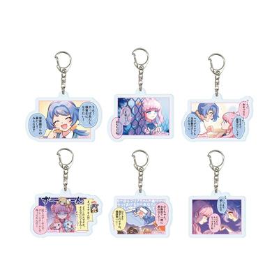 Maimai Maigoen 09 Maigoen Re Acrylic Keychain Complete Set Pieces Per 4-Panel [Official Illustration] (6 Box)