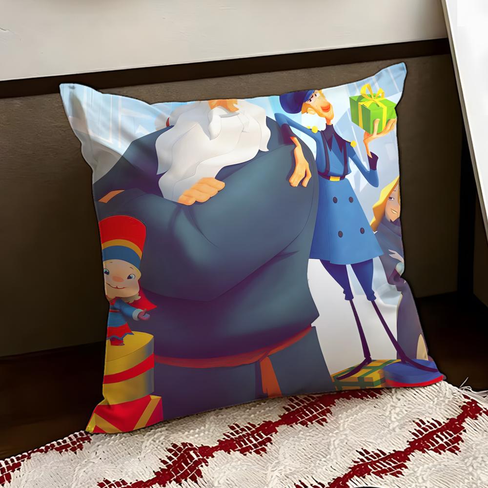 KKlaus Film Cushion Cover Reversible Soft Durable Pillow Cover Home Car MultiScene Use for Daily Comfort