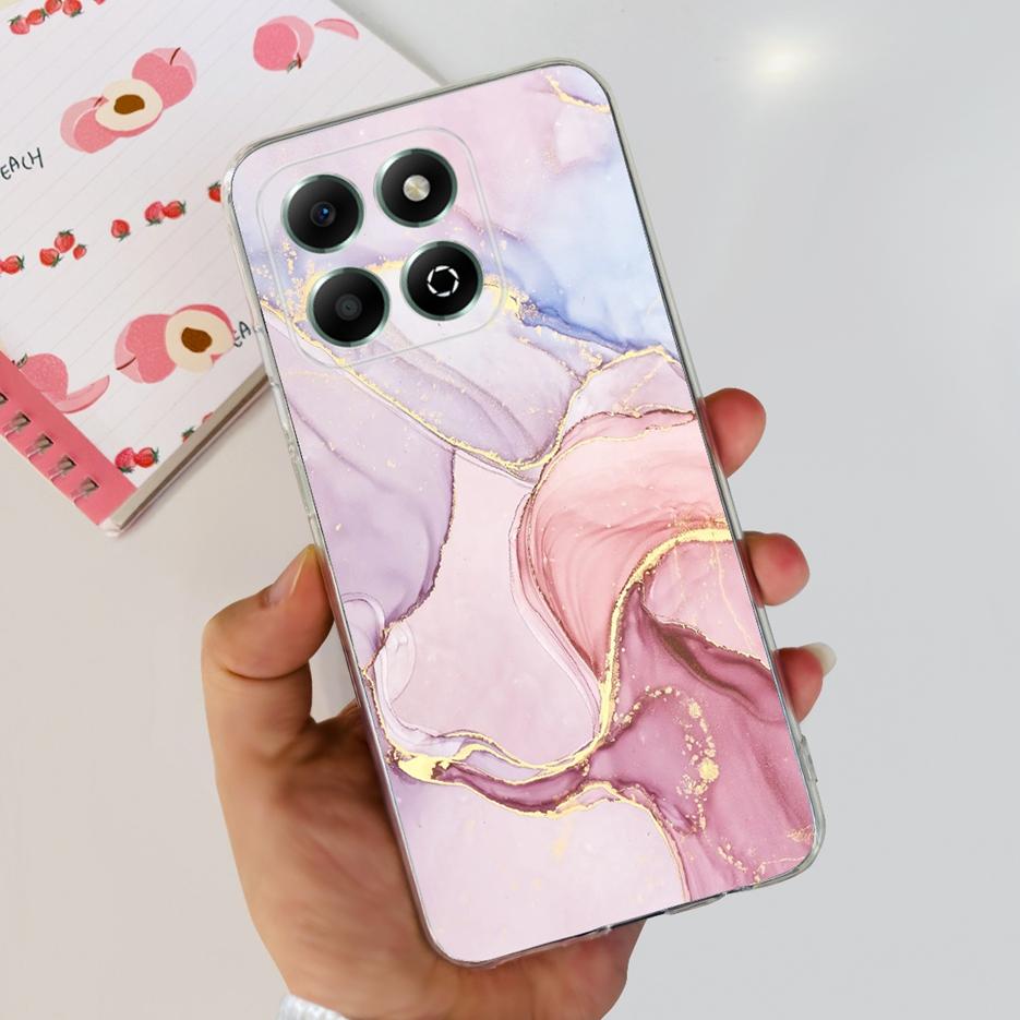 For Honor X6b Case JDY-LX1 JDY-LX2 Stylish Painted Cover Soft Silicone Shell For Honor X6b X 6b HonorX6b Phone Case 6.56'' Coque