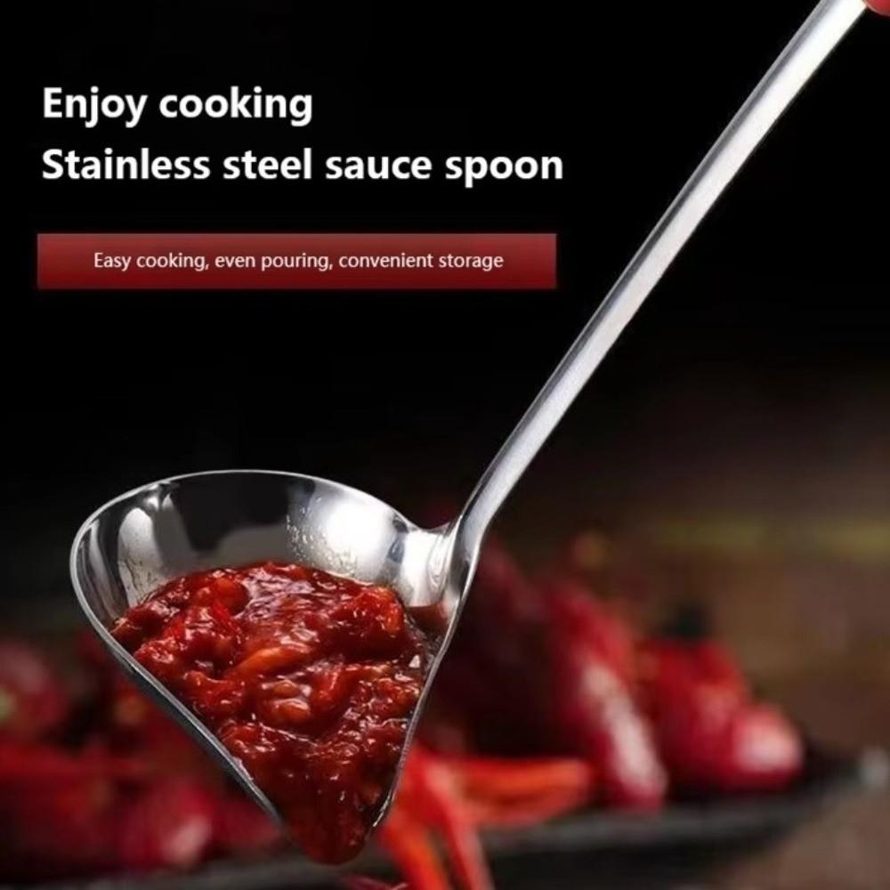Duckbill Shape Stainless Steel Soup Spoon Mirror Polishing Serving Spoon for 2pcs Home Kitchen