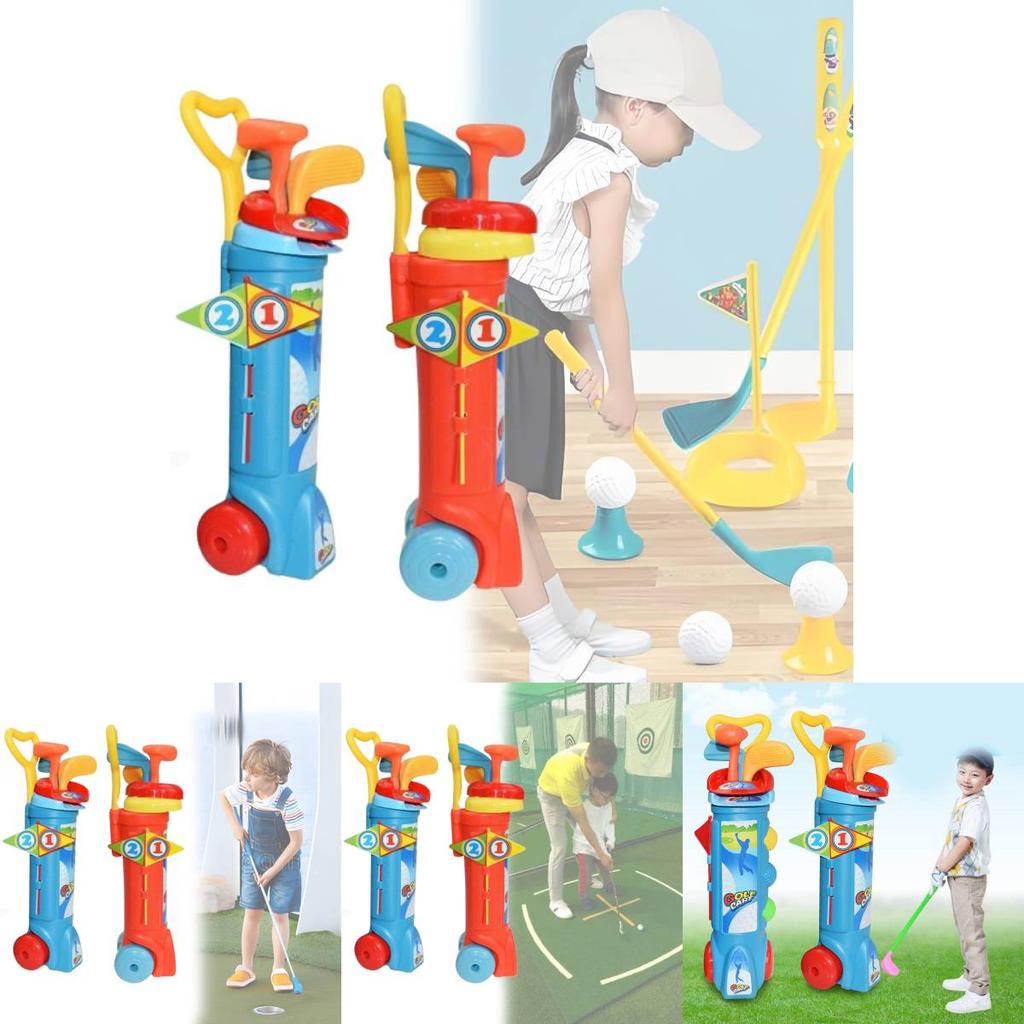 High-quality Plastic Golf Club Mini Set For Kids And Parents Outdoor Fun