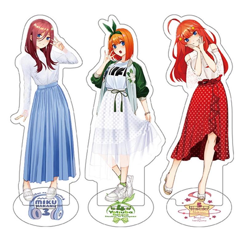 Anime The Quintessential Quintuplets Acrylic Figure Stand Model Plate Toys Nakano Ichika Nino Miku Yotsuba Itsuki Boy Girl