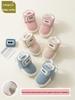 Newborn Winter Plus Velvet Warm Cotton Shoes, Non-slip Soft Sole, for Babies 0-1 Year, Indoor Toddler Shoes.