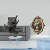Resin Bookend And Picture Frame Vintage Art Decor for Bookshelf Living Room Office Bedroom Display