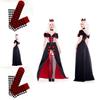 Stylish Alice In Wonderland The Red Queen Cosplay Costume Outfit