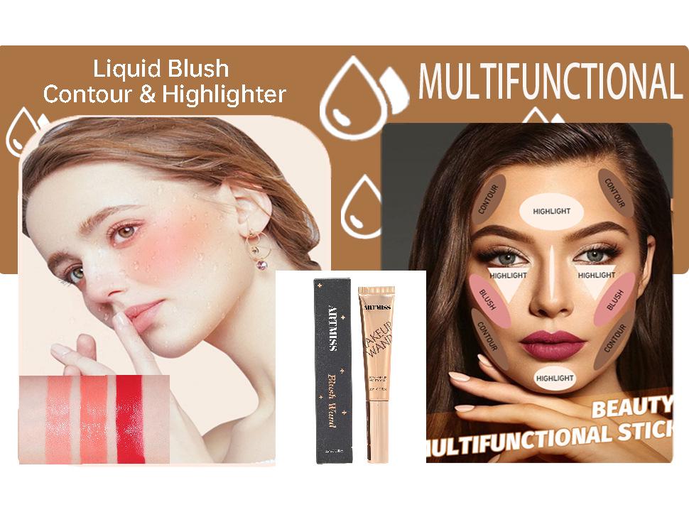 Multifunctional Liquid Highlighter & Blush Contouring Pen