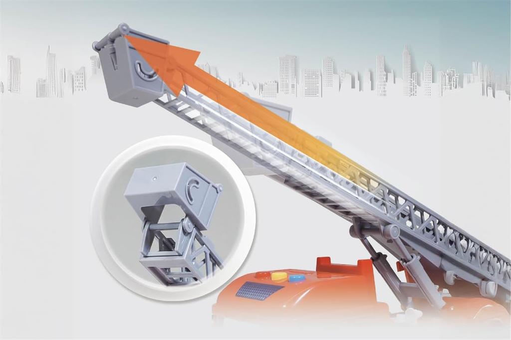 HAC Sound Friction Car Ladder Fire Truck HAC5136