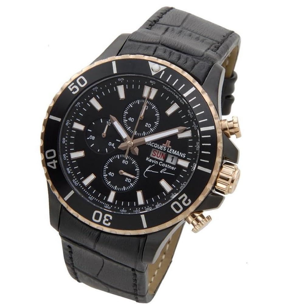 

Jacques Lemans Japan Limited Model Мужские часы 11-1787-1 JACQUES LEMANS Коллекция Кевина Костнера Кварцевый хронограф Дата [Товар]