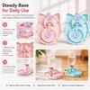 611ml Pet Water Dispenser Automatic Water Renewal Cat Dog Drinking Machine Anti Overturning Splash-proof Pet Water Bowl