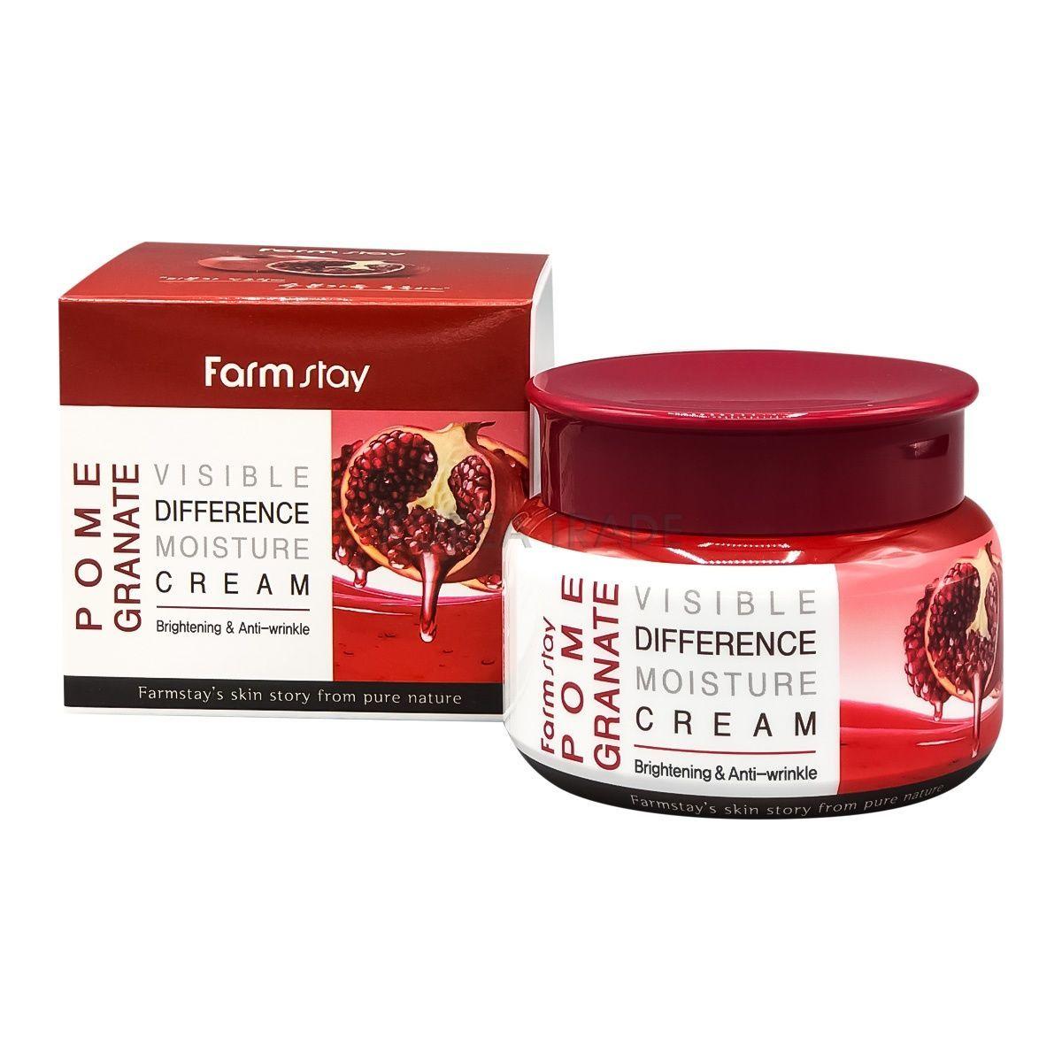 

Farm Stay Pomegranate Visible Difference Moisture Cream 100g + RANDOM GIFT