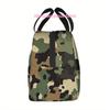 1pc, Camouflage Pattern Design Printed Thermal Bag Insulation and Refrigeration Portable Reusable Unisex for Home Restaurant Off