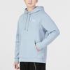 Under Armour Solid Color Logo Sport Casual Hoodie Men Tops Blue 1373880-465