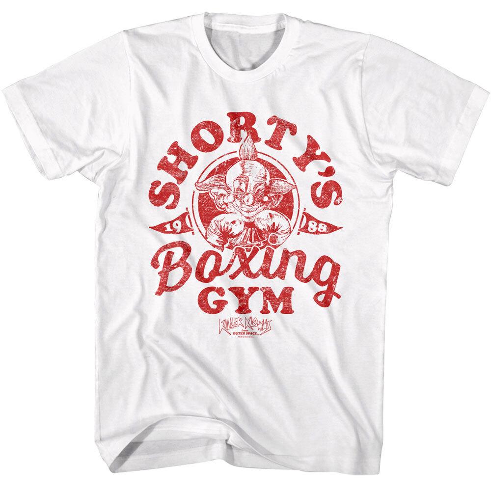 Killer Klowns Shorty s Boxing Gym Men s T Shirt Clown From Outer Space Sci-Fi Unisex T-Shirt M