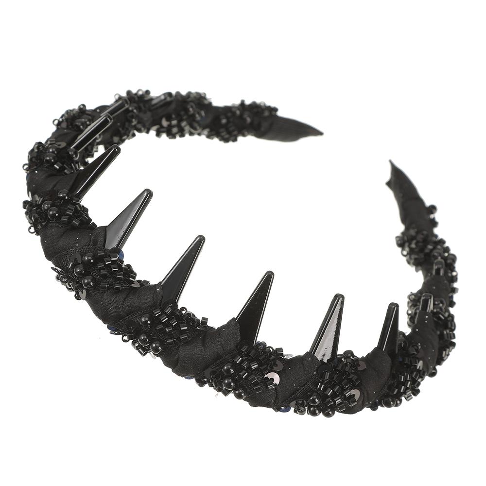 New Black with tooth Headbands Fashion Non-slip Hairbands for Women Daily hair tie decoration hair Accessories