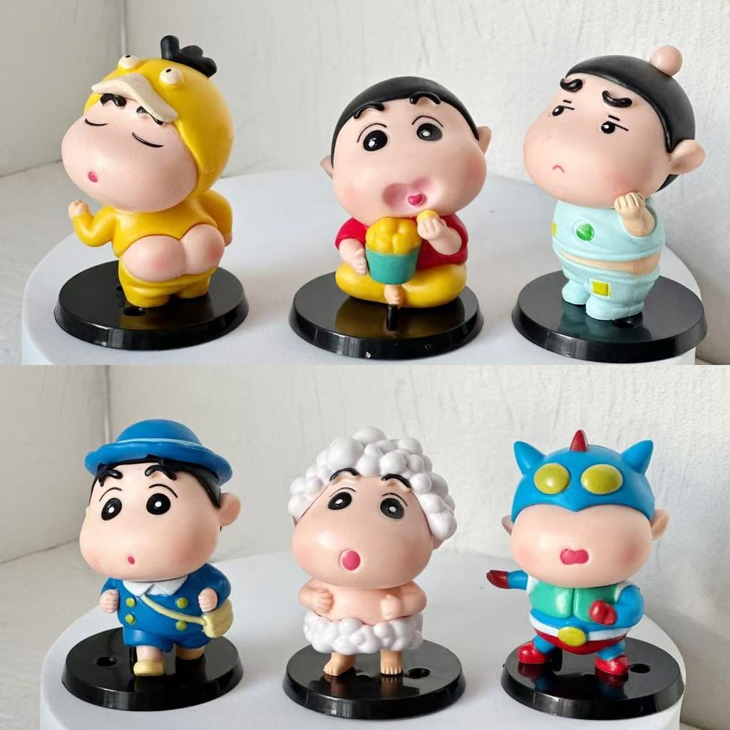 Crayon Shinchan Pvc Desk Ornament With Fun Series Design For Kids Gifts Student