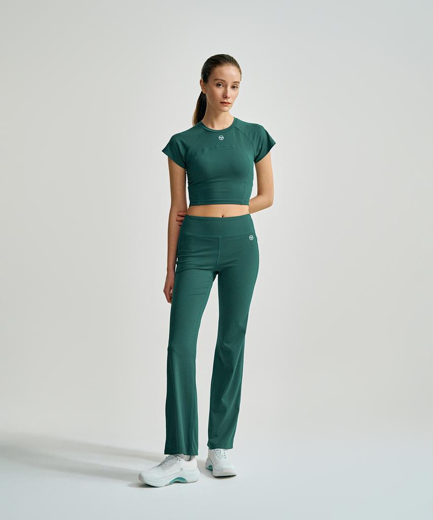 SERGIO TACCHINI W Marshmallow Crop Short Sleeve T-Shirt