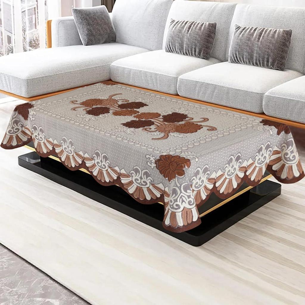 Prémiový středový ubrus, měkká a odolná tkanina (Borůvková káva, 40x60 palců - Konferenční stolek)