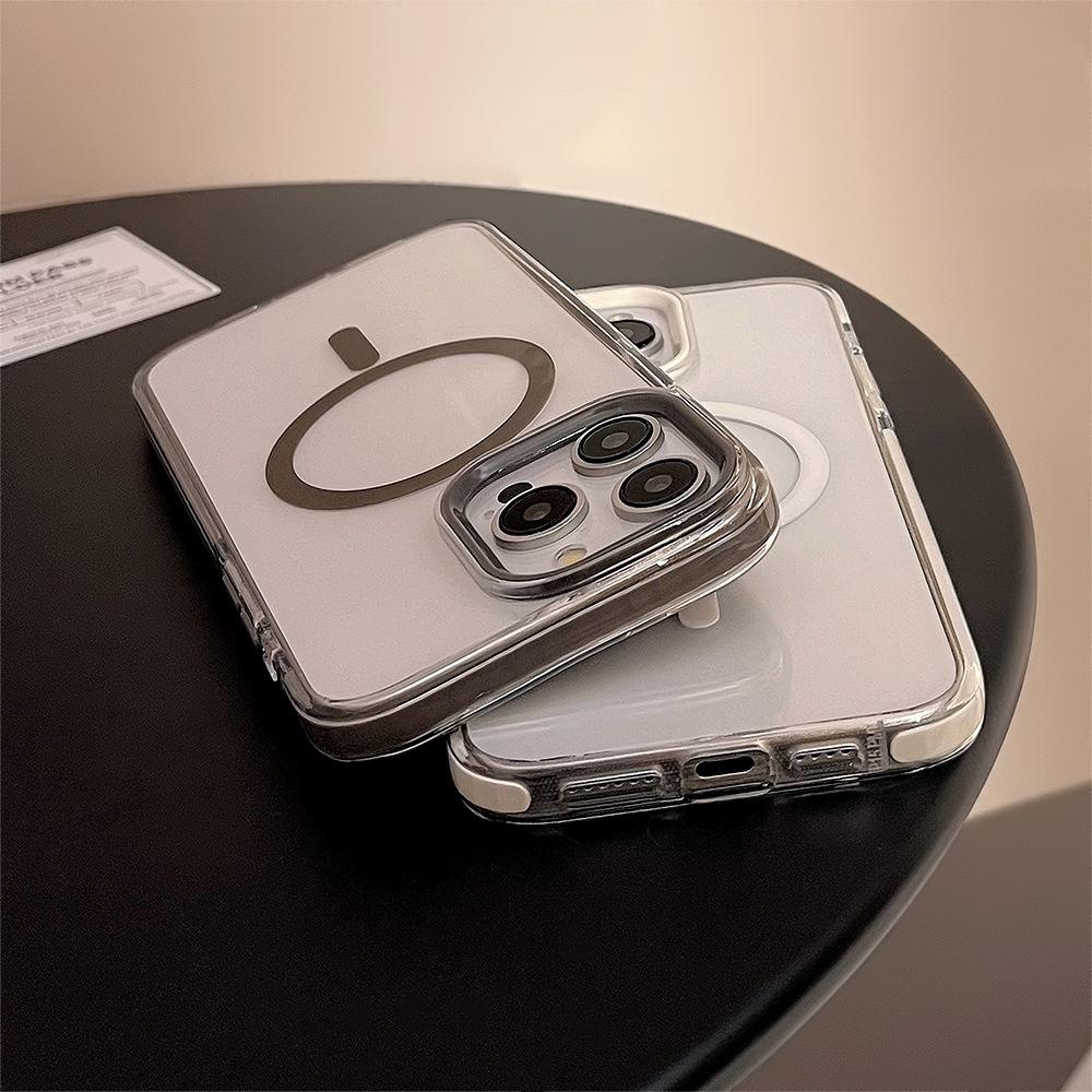 Solid Color Magnetic Phone Case