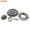 OTOM Motorcycle Electric Starter Clutch Gear Assy Starter Dual Sprocket Needle Bearing Shaft For YAMAHA DT230 MT250 Motocross