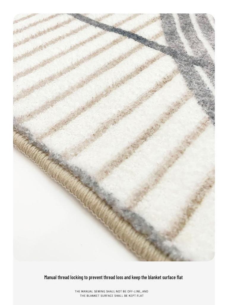 Retro Pastoral American Style Imitation Cashmere Living Room Carpet