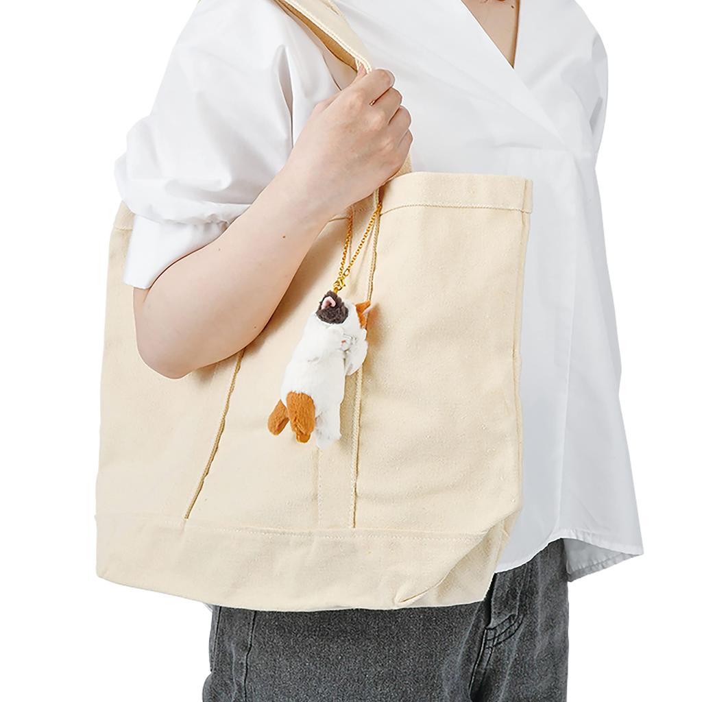 LIV HEART Gato Malhado de Pescoço 10cm Chaveiro de Gato Mascote, (aprox.. longo), 17036-11