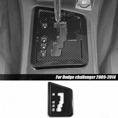 Koolstofvezel Centrale Versnellingspookpaneel Cover Trim Voor Dodge Challenger 2009-2014