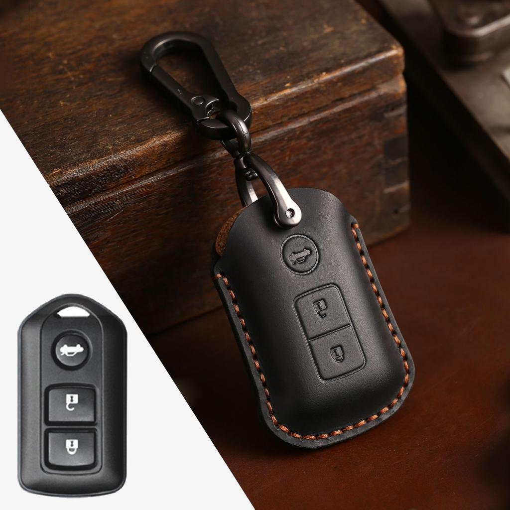 Geantă pentru chei auto este potrivită pentru husă cheie Toyota, husă protectoare specială pentru cheie mică cu telecomandă, husă cheie din piele, manual.