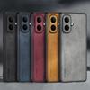 For Infinix Smart 10 Case Luxury PU Leather Phone Case For Tecno POP 10 Back Cover Matte Silicone Shockproof Full Protection