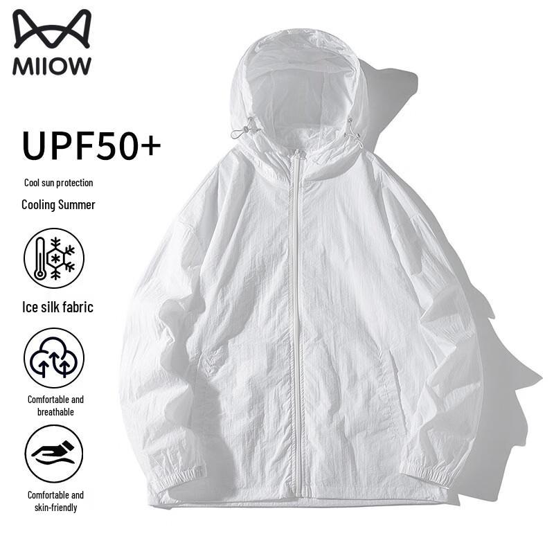 Men s Ice Silk UPF50+ Sun Protection Jacket 4XL