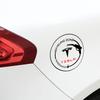 RUNTB1 Car Fuel Tank Cap Decoration Sticker Tesla Model 3 Model S Model X Model Y Roadster Coil Mod WYE K80 Auto Exterior Decals For