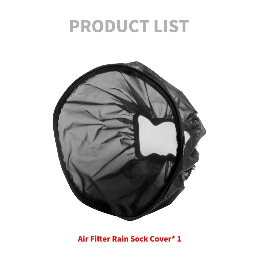 HCmotorku Motorcycle Rain Sock Air Air Filter Cover Rain Cover for Sportster 883