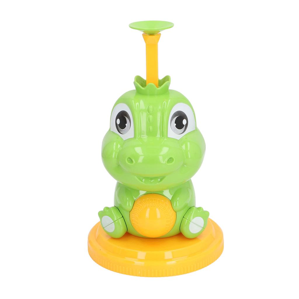 Children Baseball Launcher Toy Dinosaur Cartoon Pitching Machine Outdoor Sports Training Games for