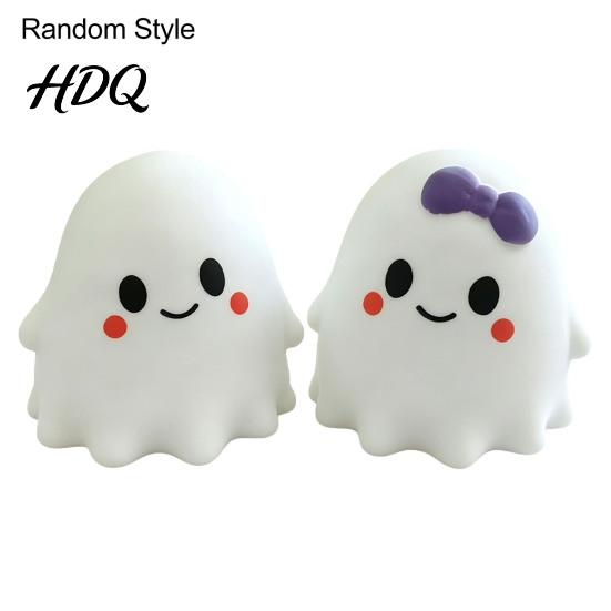Ghost Sensory Toys 1/2Pcs Halloween Cartoon Squeeze Toy, Bow Stress Relief Calming Toy White Fidget for Kids Adults Party Favors Gadget