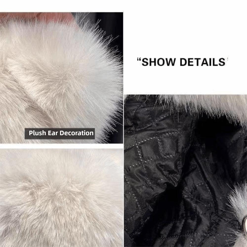 Keep Warm Winter Hats for Women Windproof Bomber Hat Trendy Furry Trapper Hat Winter