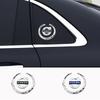 3D kovová nálepka emblém auta boční okno znak na karoserii příslušenství pro Volvo XC60 V50 V40 XC90 S60 S40 S80l V90 V60 EX90 S90 XC40 C4